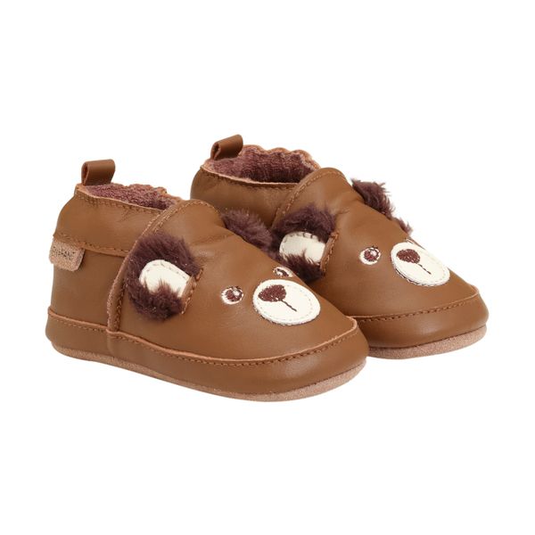 Hovedbilde En Fant Skinntøfler til barn - toasted coconut