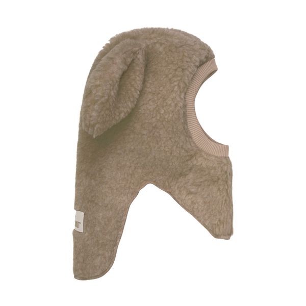 Hovedbilde Huttelihut Teddy Kanin ull balaclava - Camel ...