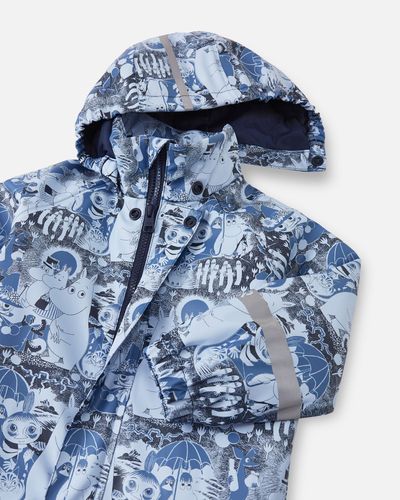 Reima Moomin Rapakko regndress til barn - airy blue
