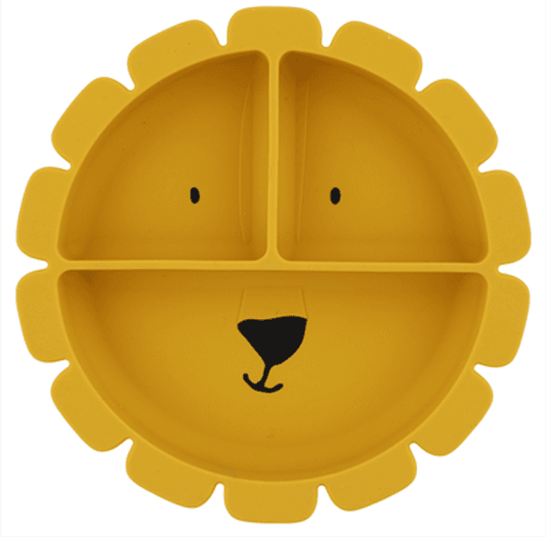 Hovedbilde Trixie tallerken med sugekopp - Mr. Lion