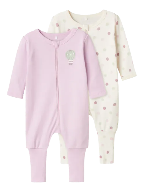 Hovedbilde Name It Dots 2-pk pysjamas - jet stream