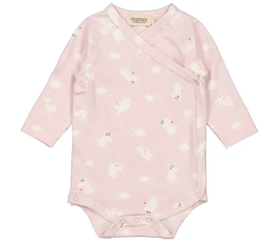 MarMar Moomin Belito omslagsbody til baby - Rose Moomin