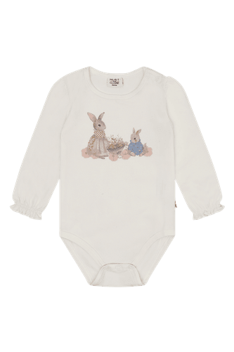 Hust & Claire Britt Cute Rabbit body til baby - sugar
