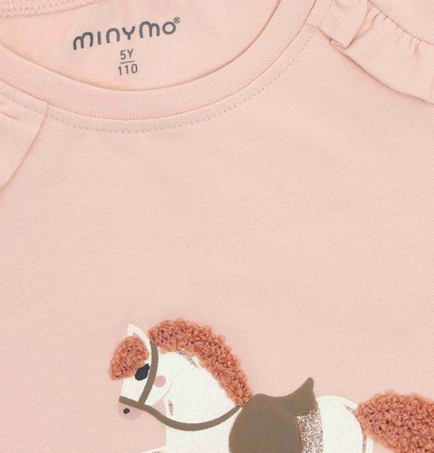 Minymo Genser til barn - cameo rose