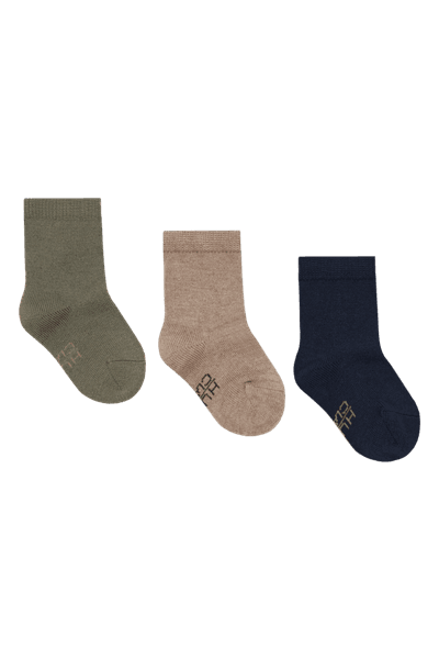 Hovedbilde Hust & Claire Foty 3pk ull/bambus sokker - more ...