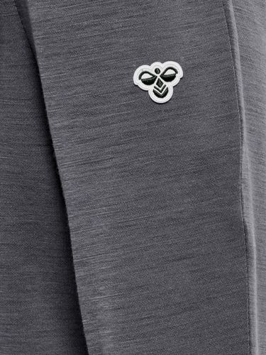 Hummel Bee Mini ull/bomull bukse - dark grey melange