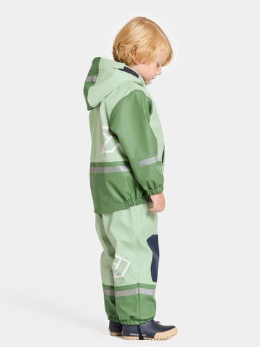 Didriksons Boardman Regnsett til barn - light algae green