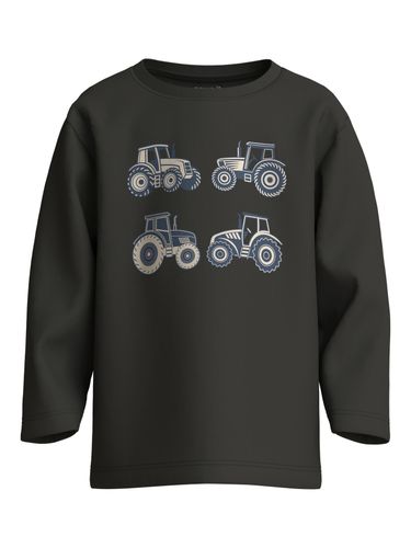 Name It Victor langermet genser til barn - peat tractor