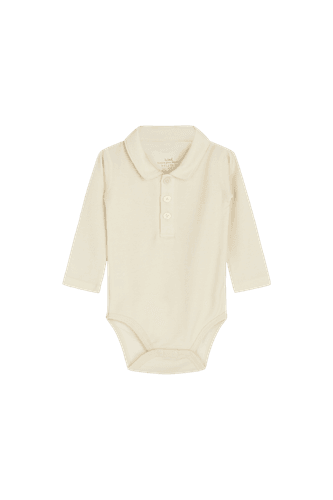 Hust & Claire Baldur ull/bambus body - ecru