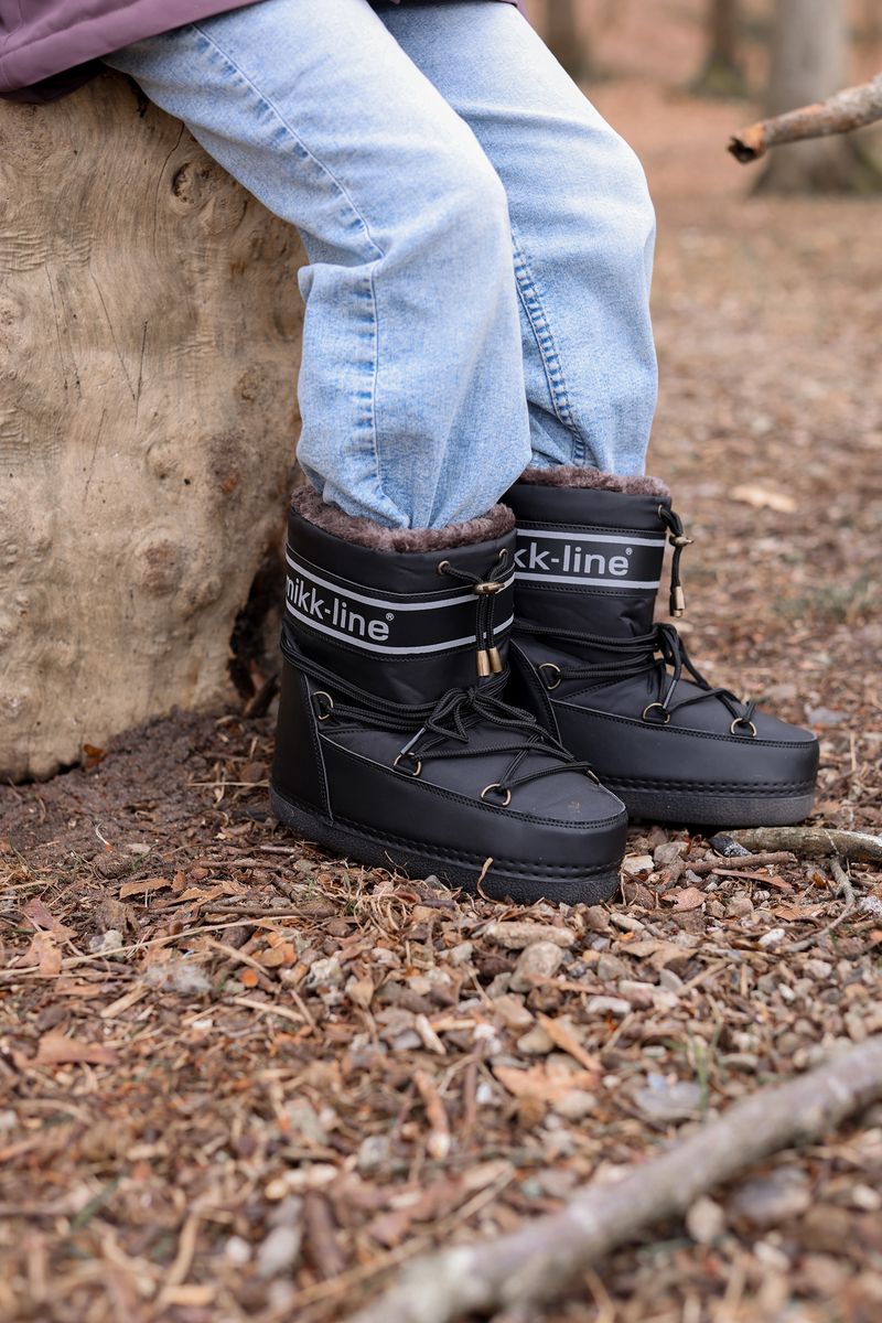 Mikk-Line Snow Boot - Black 