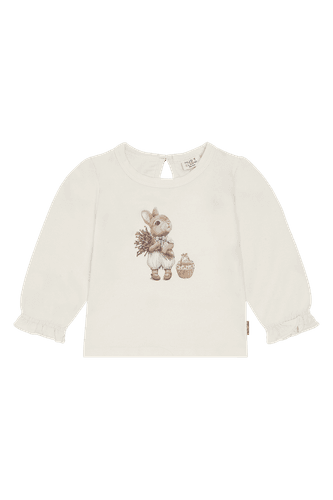 Hust & Claire Alma Sweet Bunny genser til barn - sugar