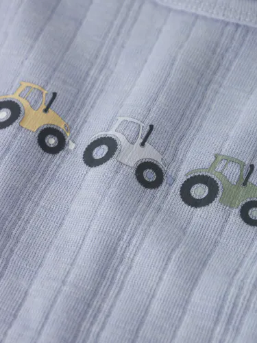 Name It Wang Tractor ull trøye til barn - zen blue