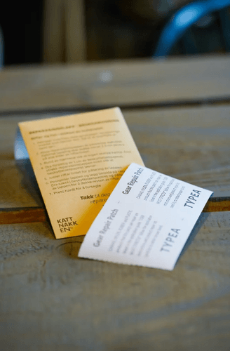 Kattnakken Reparasjonslapper til regntøy 