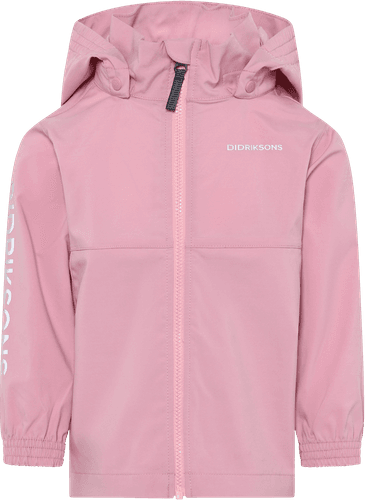Didriksons Hallon Vindtett jakke til barn - light heather pink