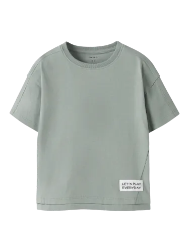 Name It Leonardo t-skjorte til barn - green milieu