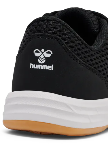 Hummel Multiplay Flex joggesko med borrelås til junior - black/white