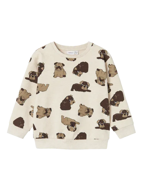 Hovedbilde Name It Rasmus sweatshirt - peyote melange