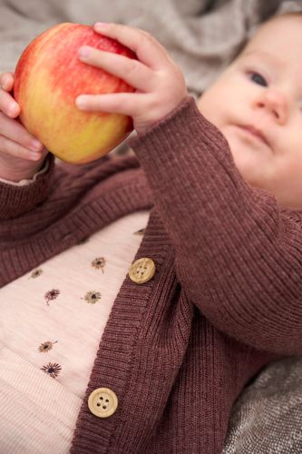 CeLaVi AOP Ullbody til barn - Rose Dust