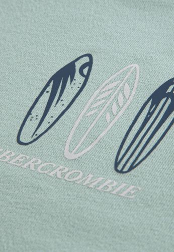 Abercrombie & Fitch T-skjorte surf  - silt green