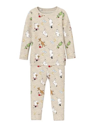 Name It Semol Moomin Pysj til barn - peyote melange