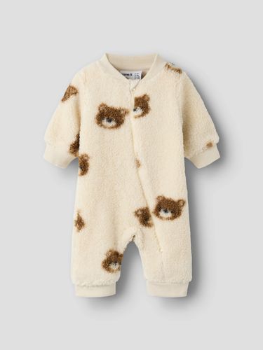 Name It Orlaj teddy dress til baby - birch bamse