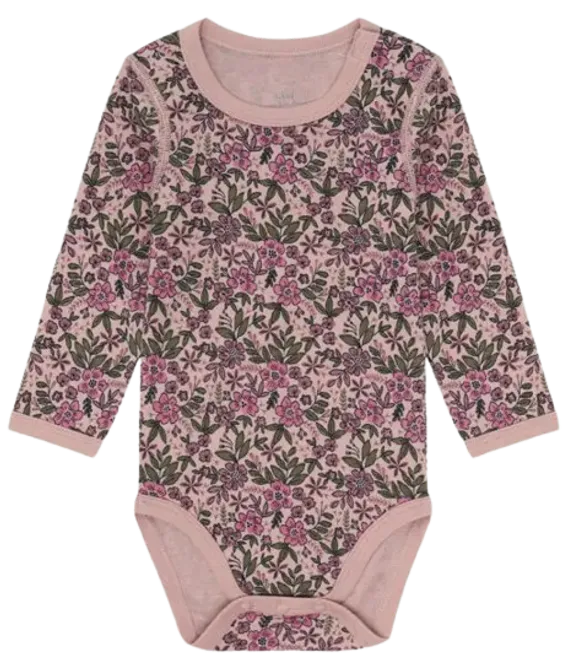 Hovedbilde Hust & Claire Baloo Flor ull/bambus body - adobe ...