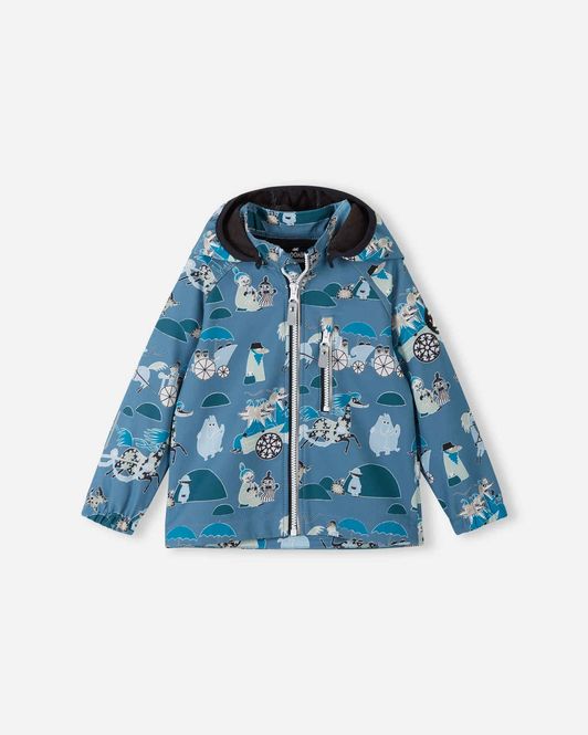 Hovedbilde Reima Moomin Vantti Softshelljakke til barn - ...