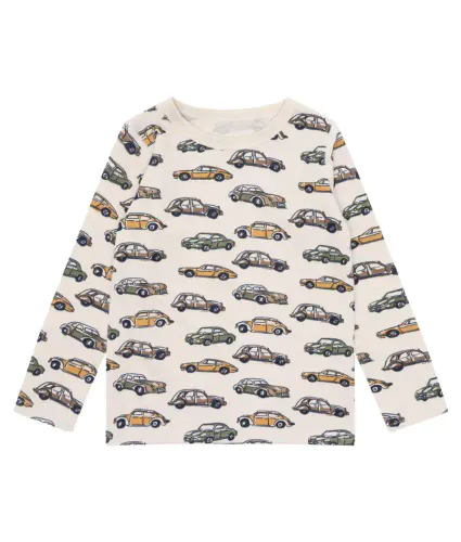 Hust & Claire Awo Cars ull trøye - french oak
