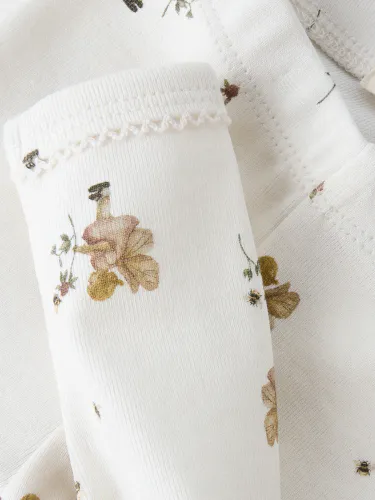 Lil' Atelier Fairy slim legging til baby - turtledove