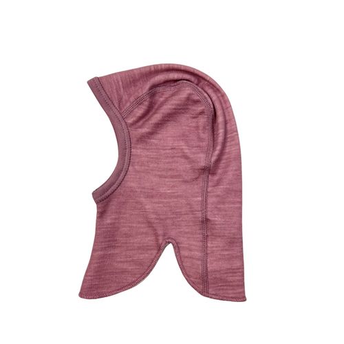 Blinke Rose ull/bambus balaclava ensfarget - floral pink