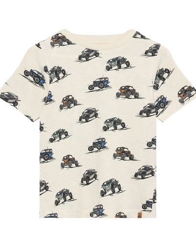 Minymo UTV t-skjorte til barn - white swan