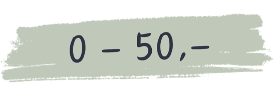 Lagersalg 50,-