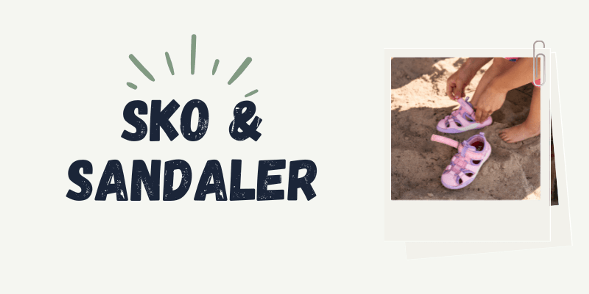 Sommersalg - sko og sandaler