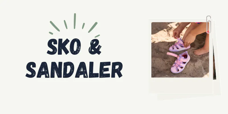 Sommersalg - sko og sandaler