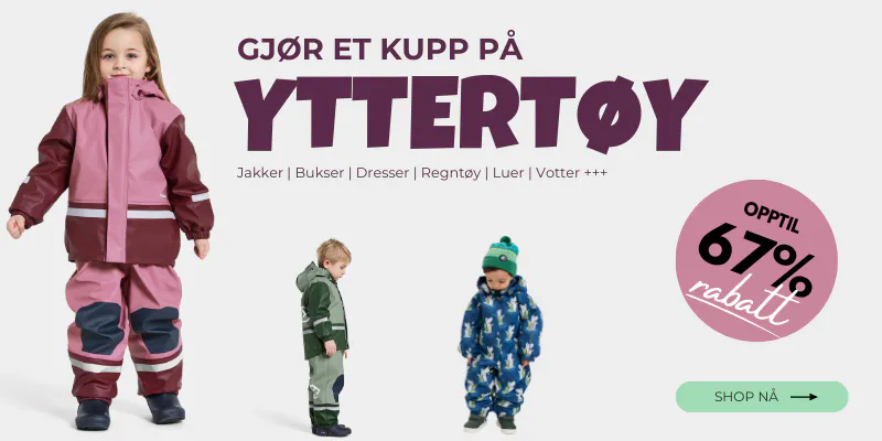 Salg på yttertøy | Opptil -67% rabatt