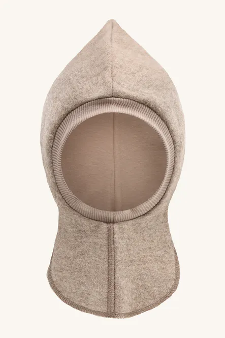Hovedbilde Hust & Claire Feo Balaclava Boiled wool - biscuit