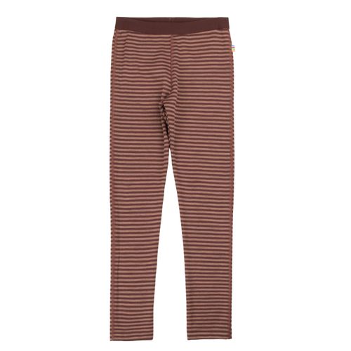Joha Mini stripe kids ull leggings - rose