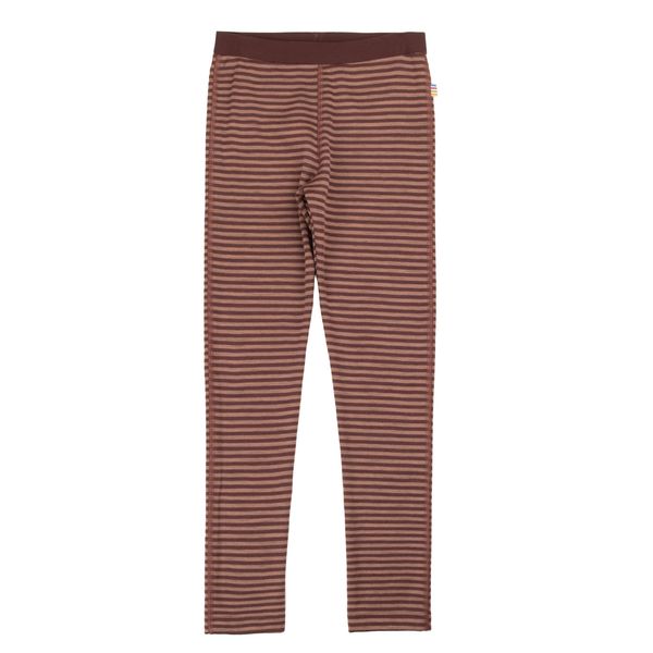 Hovedbilde Joha Mini stripe kids ull leggings - rose