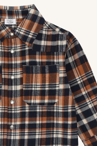 Hust & Claire Ravn Urban skjorte til barn - more navy