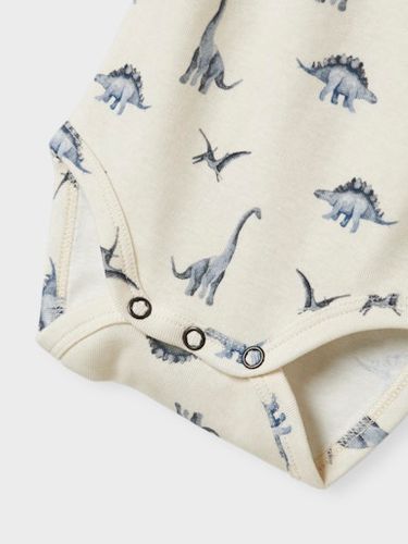 Lil' Atelier Geo slim body til baby - turtledove