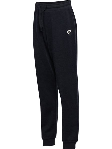 Hovedbilde Hummel Bee Jr ull/bomull bukse - black