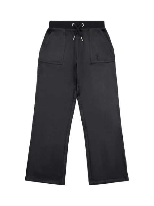 Hovedbilde Juicy Couture Tonal Velour Wide leg jogger - jet ...