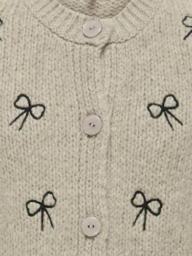 Kids Only Cody strikket cardigan til jente - pumice stone