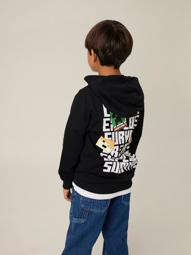 Name It Jacot Minecraft Hettegenser til junior - black