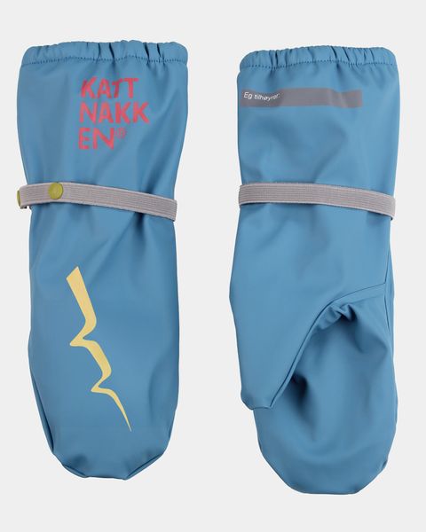 Hovedbilde Kattnakken Regnvotter Superhelt - superblå