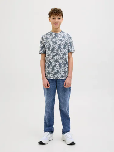 Jack and Jones Clark 123 JJOriginal jeans til junior - blue deni