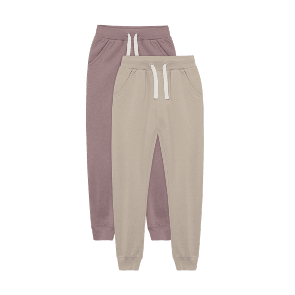 Hovedbilde Minymo Basic Joggebukse 2-pk til barn - ...