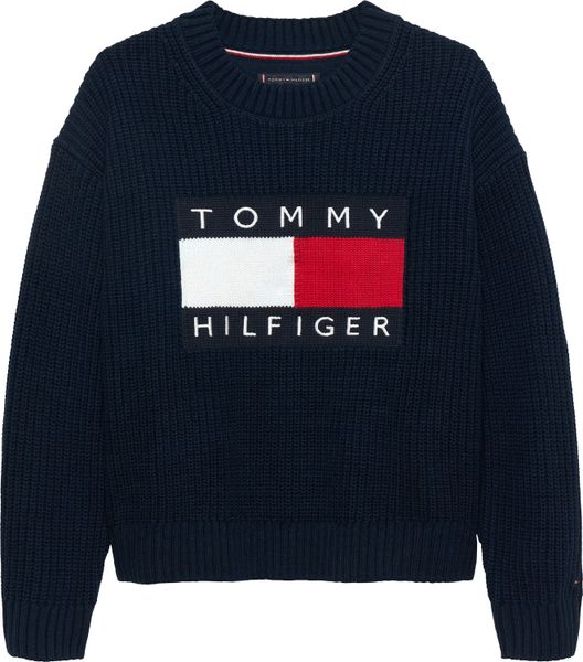 Hovedbilde Tommy Hilfiger Heritage Flag strikketgenser - ...