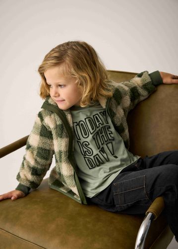 Minymo cargo jeans med stretch til barn - tap shoe