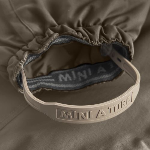 Miniature Matwisti fleeceforet vinterdress - tarmac green